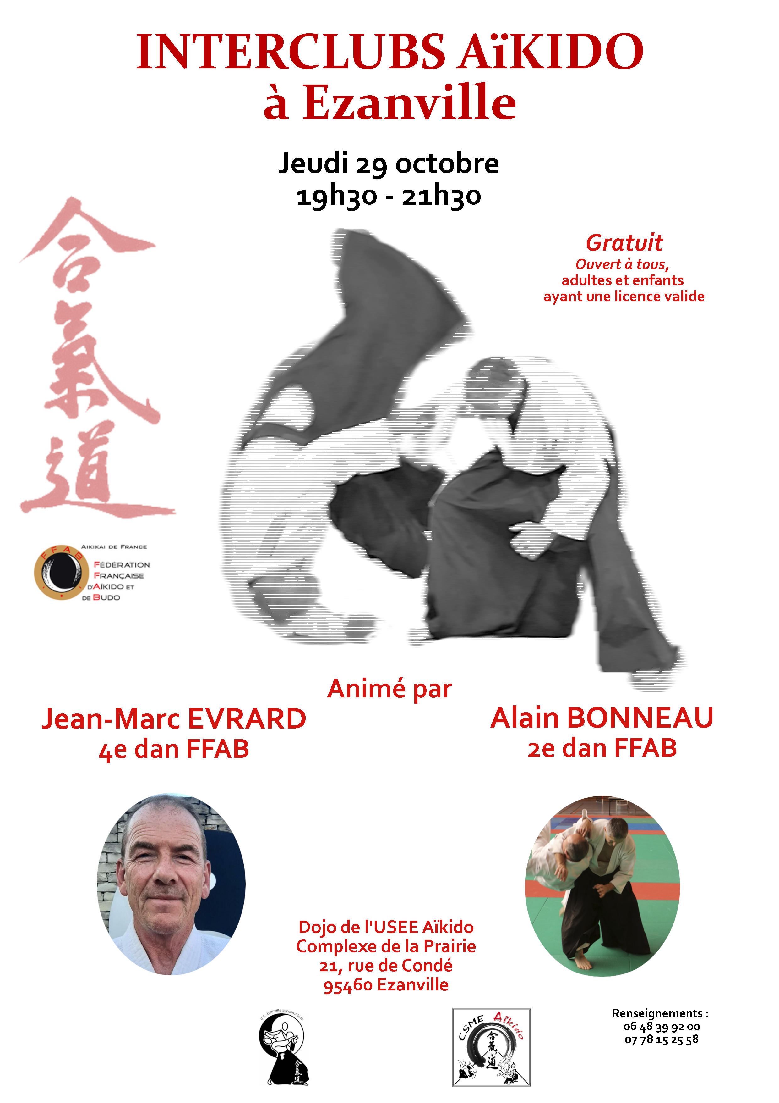 Affiche interclubs Ezanville 29102026